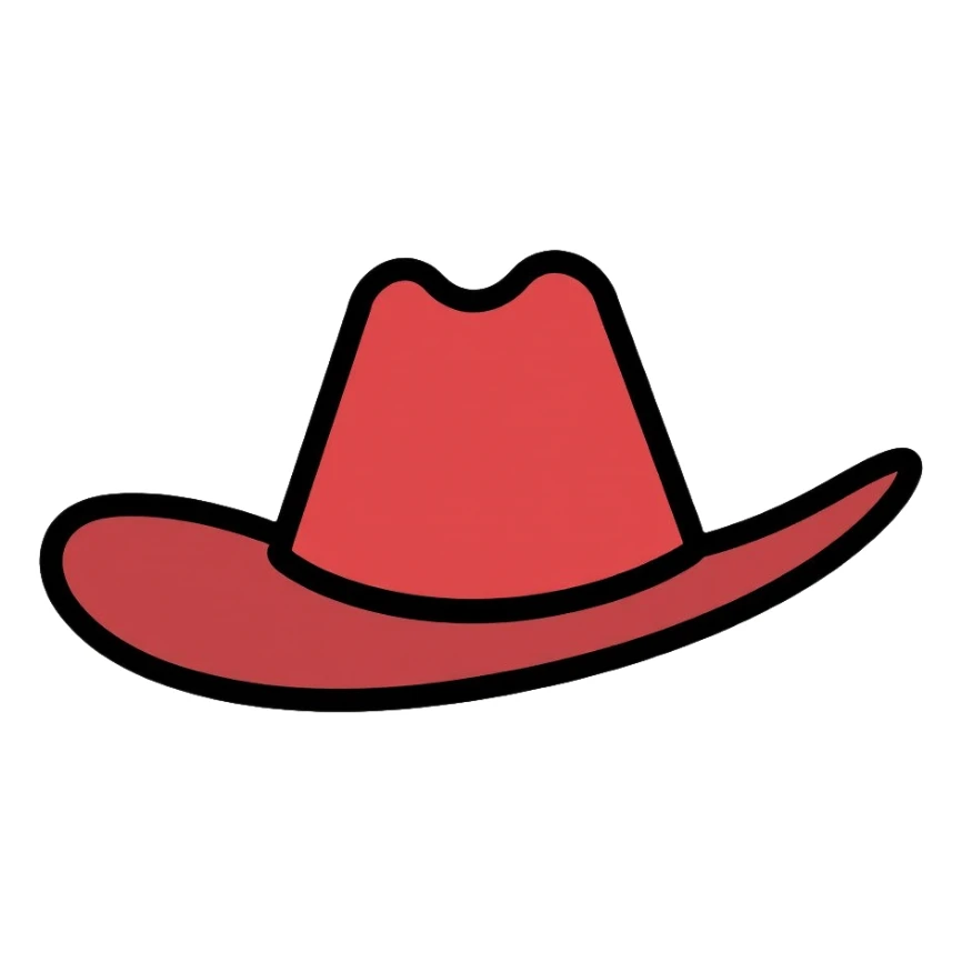 Canadian mountie hat sticker