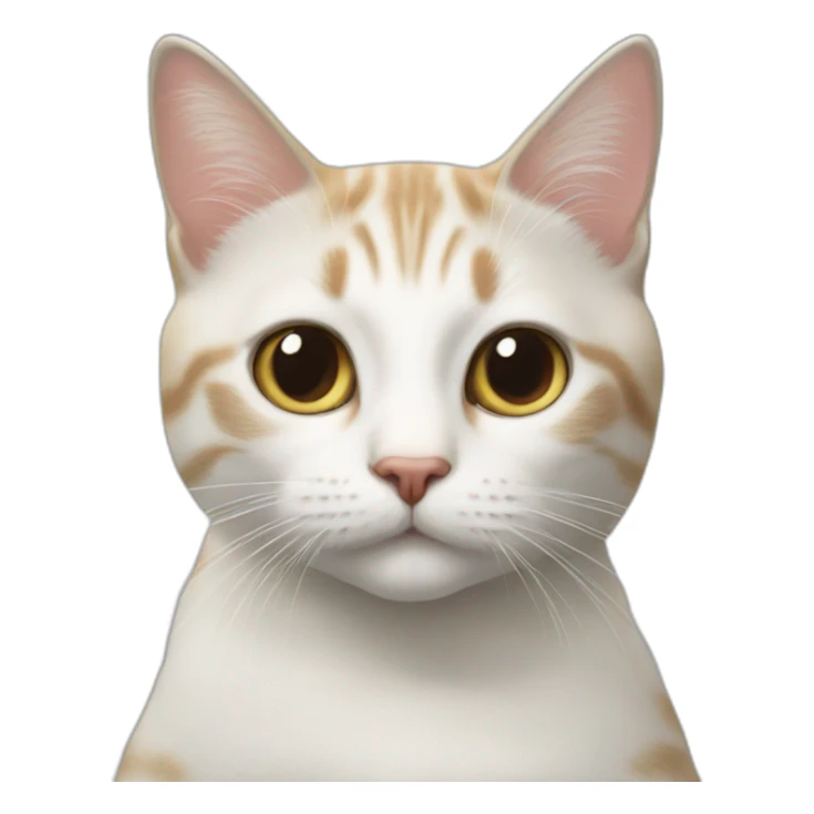 a photo of a cat sticker