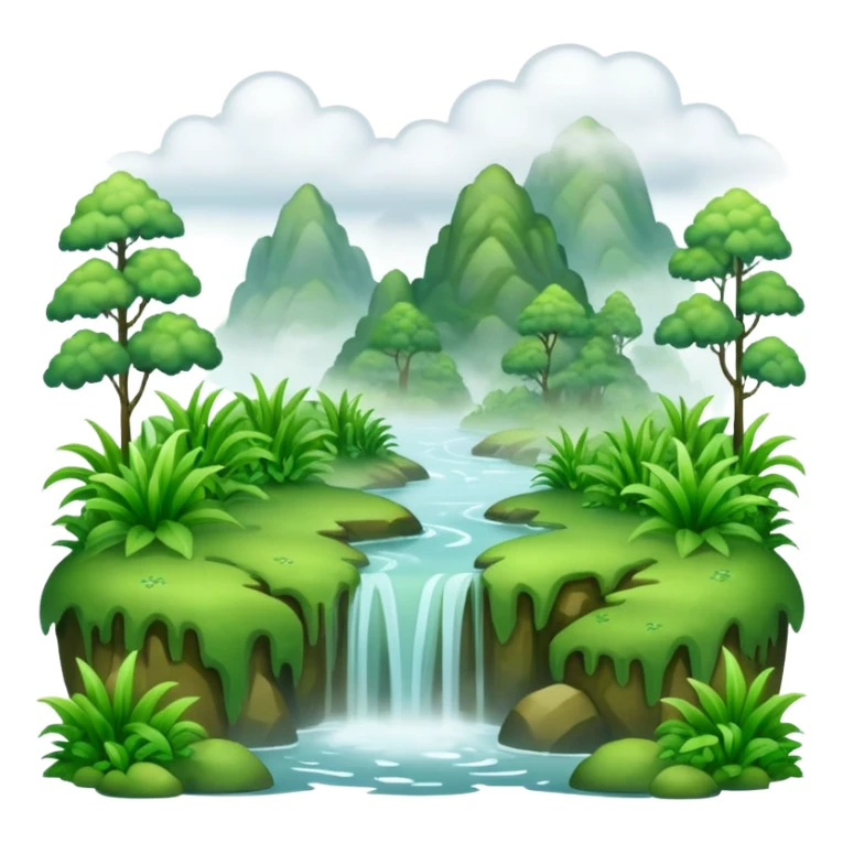 humid weather landskape imag humid more humid add draps falling sticker