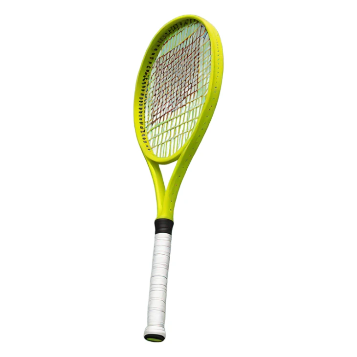 Raquette de tennis sticker