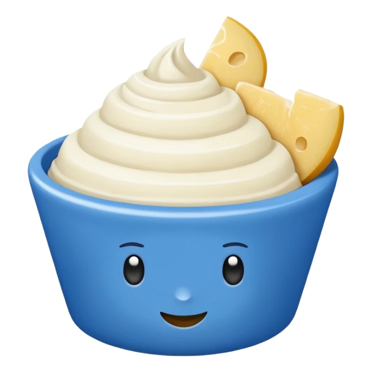 Un cuadrado azul con una palomita sticker