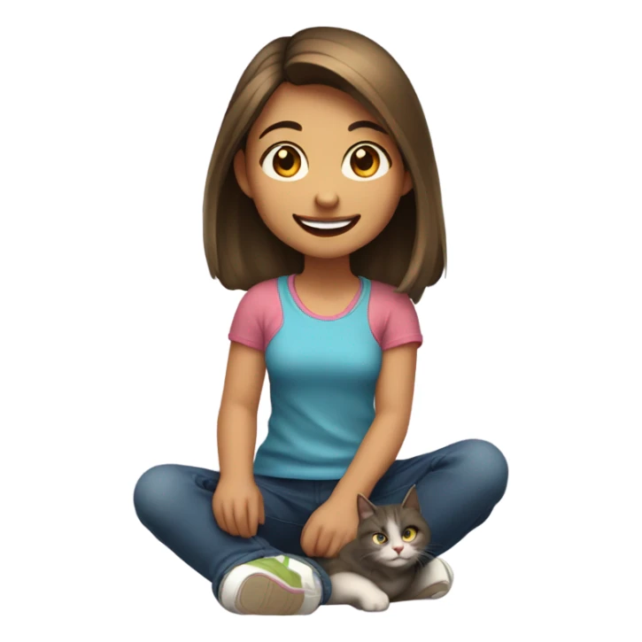 Girl from Maryland that likes cats  sticker