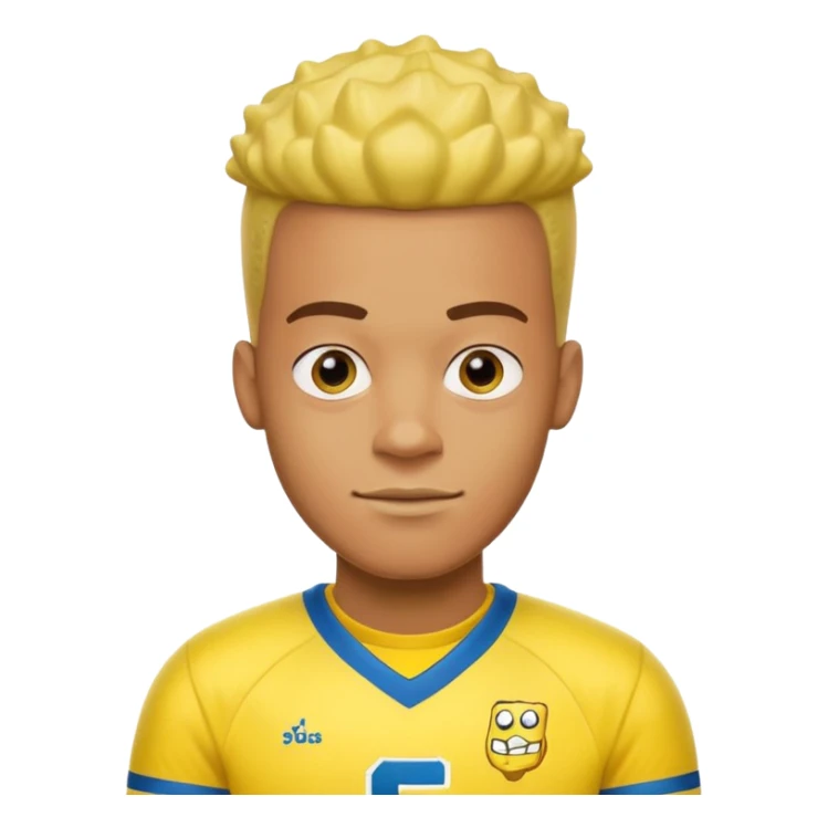 Make a yellow football jersey say Elijah and make there a SpongeBob badge sticker