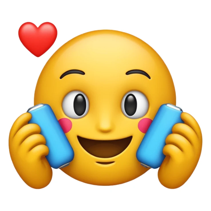 emoji with the text 'mi bombo', simple and fun style sticker