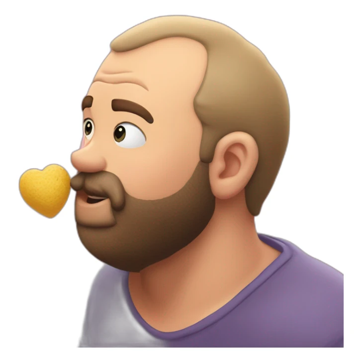 tom segura kissing bert kreischer sticker