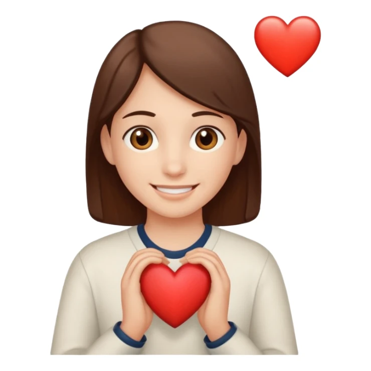 FLOORK DANDO UN CORAZÓN Y DICIENDO DURMETE O TE CONQUISTO sticker