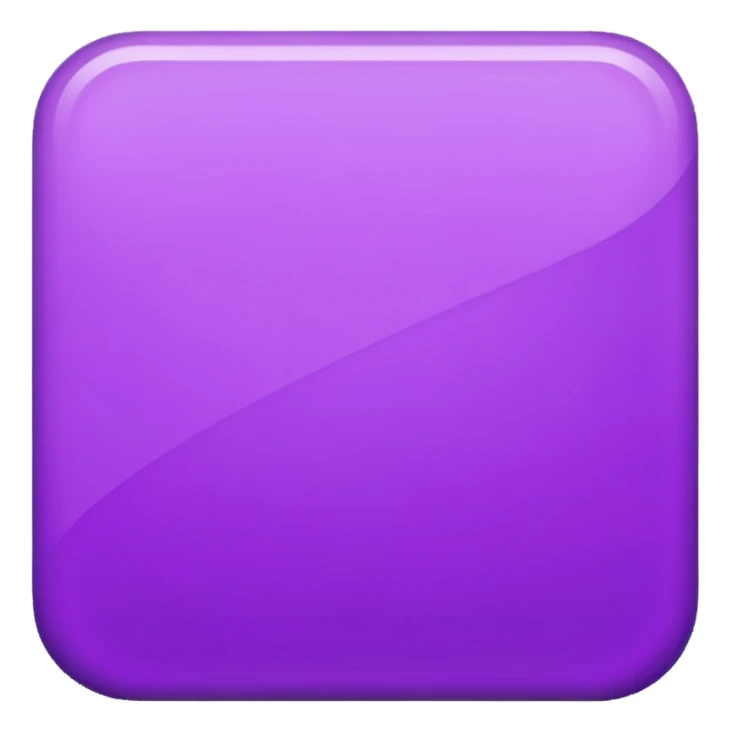 purple Rectangle shape sticker