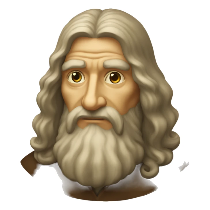 Leonardo da Vinci sticker