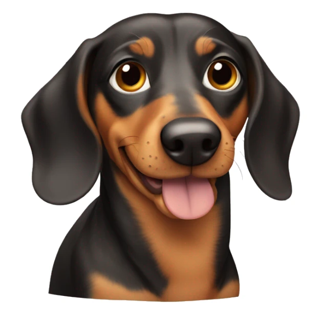 Weiner dog sticker