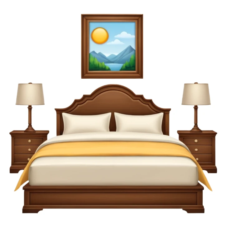 Sleek wooden frames, slightly decorative headboards, brighter bedding styles. sticker