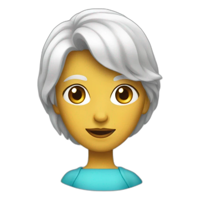 Dame un emojin dónde no le interesa sticker