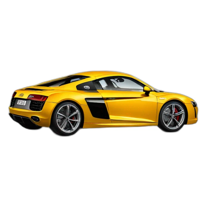Audi R8 sticker