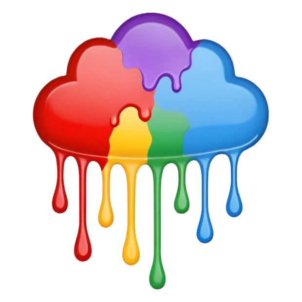 paint splat sticker