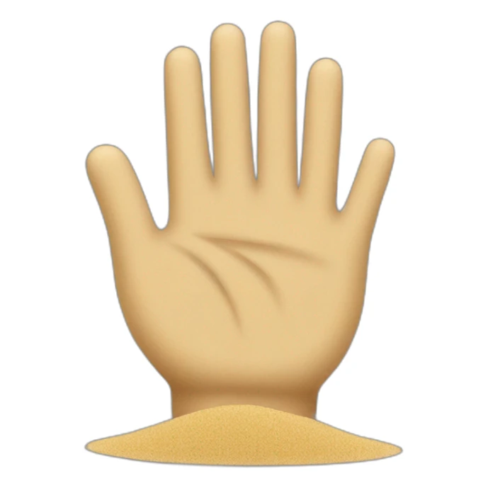 handful of sand sticker