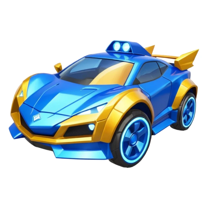 super sonic legend rank from the game rocket league  sticker
