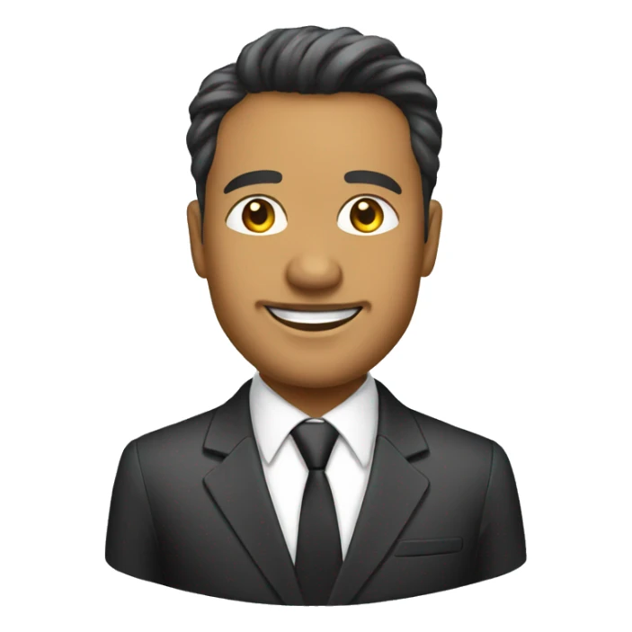 business owner, ceo, founder in suit sticker