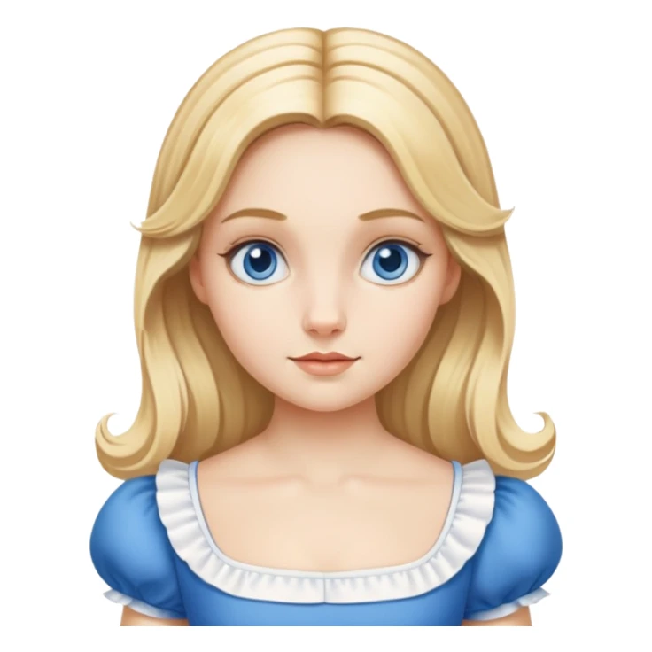 Alice from Alice in Wonderland sticker