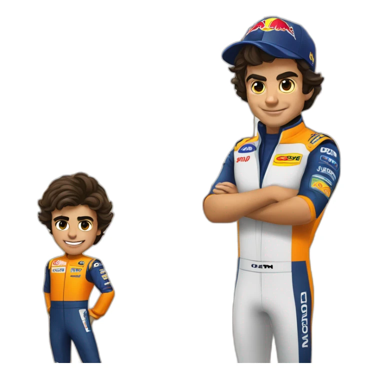 Carlos Sainz & Lando Norris sticker