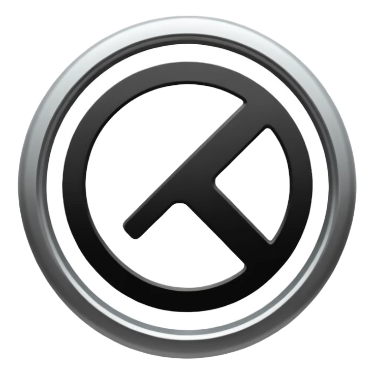 the classic fast forward emoji ⏩  in black and white sticker