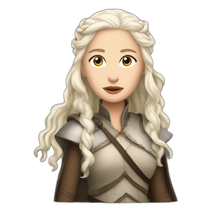 Daenerys Targaryen from game of thrones sticker