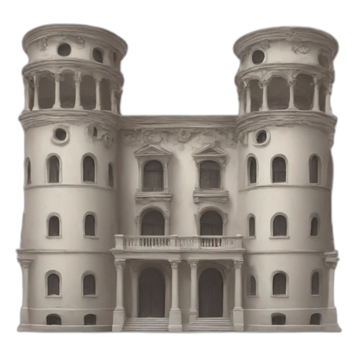 romanticism, style, architecture sticker