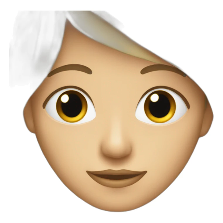 Personne qui plissé les yeux sticker