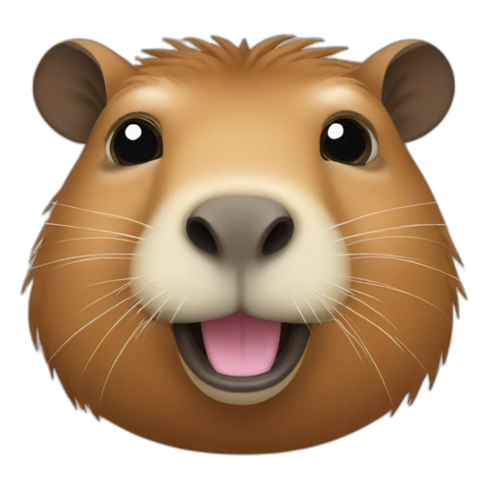 Capybara sticker