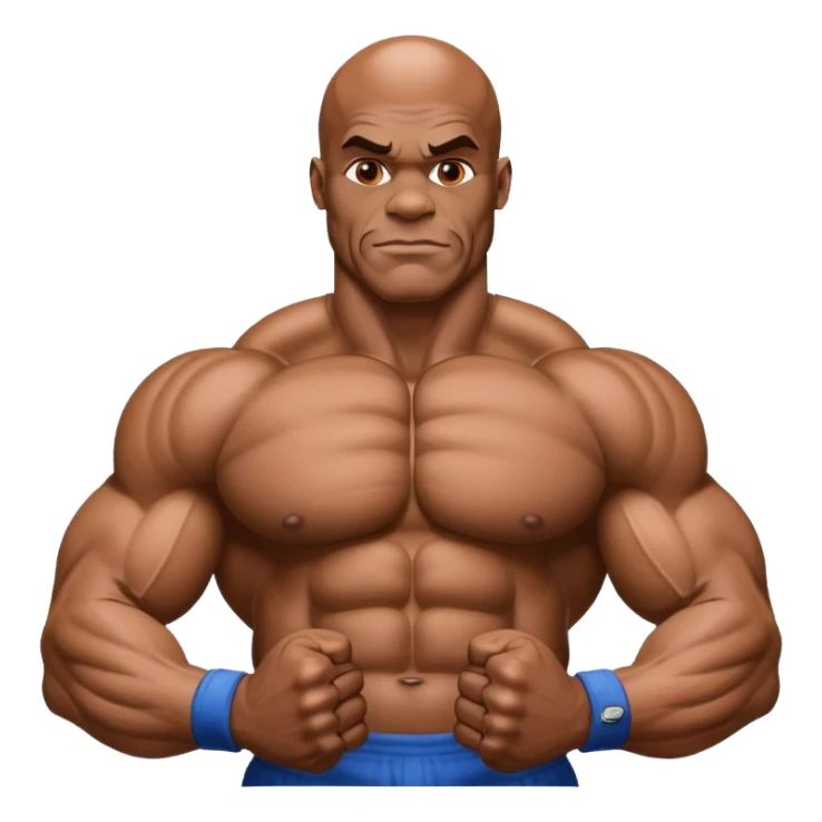 ronnie coleman senza sfondo in posa muscolare sticker