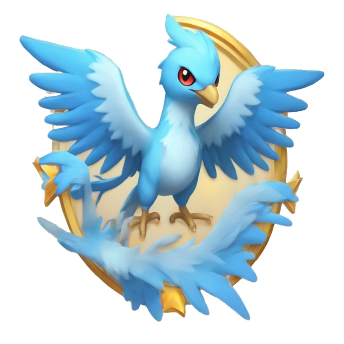 pokemon articuno pumpkin badge medal future socute sticker