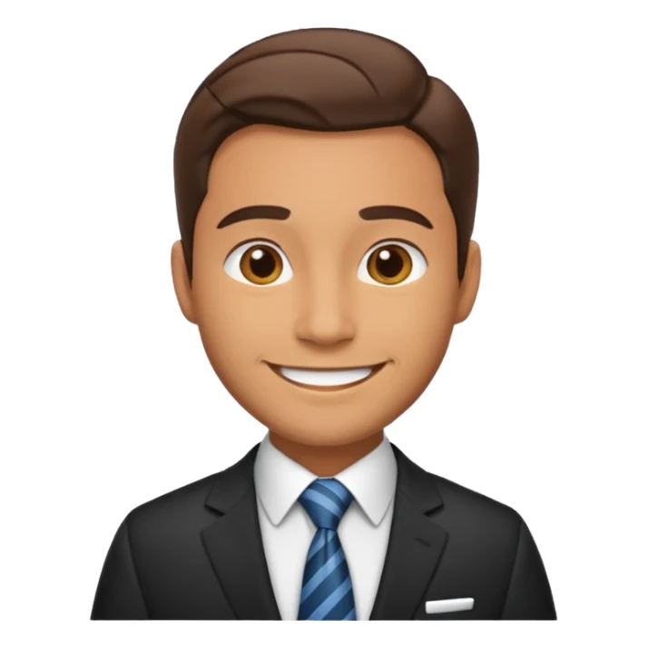 business man @emoji sticker