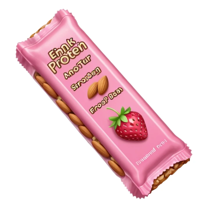 supergut strawberry almond protein bar sticker
