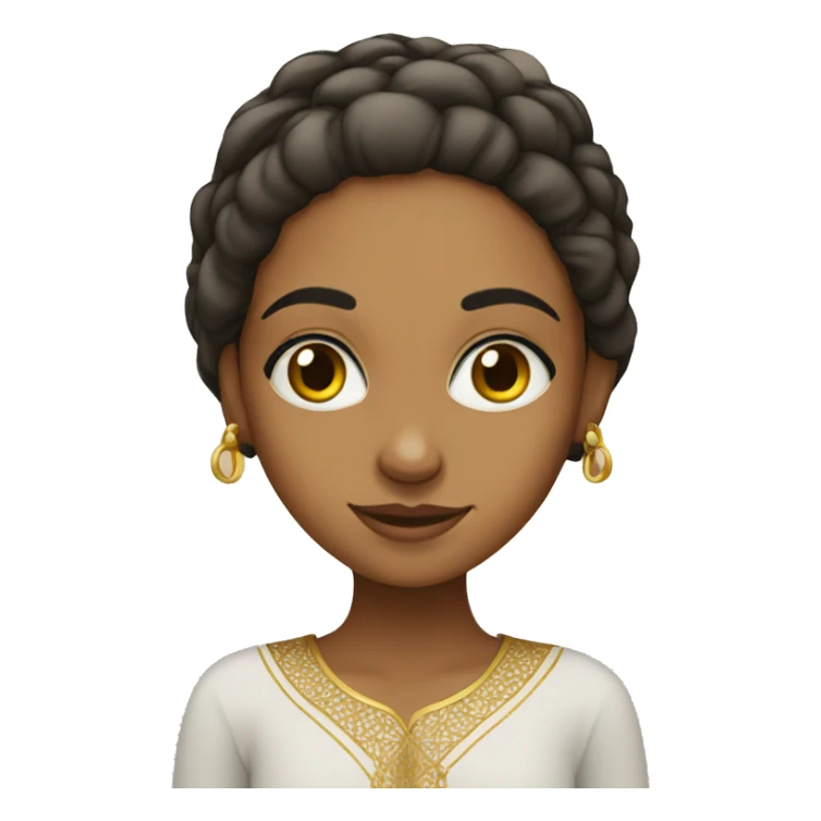 Riffian (moroccan) girl sticker