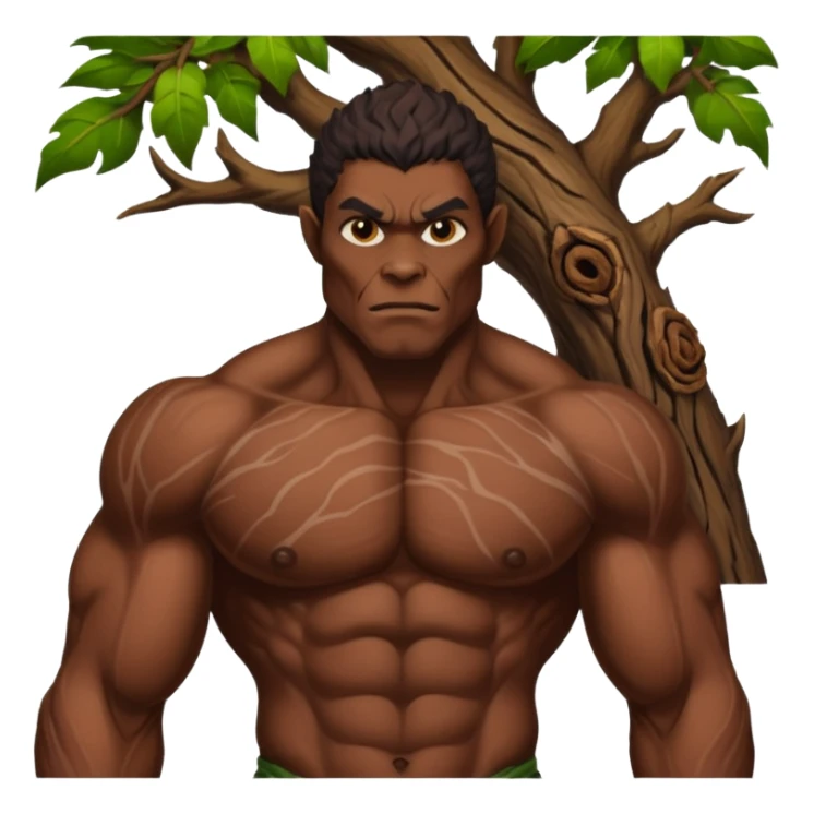 PHILIPPINE MYTHICAL CREATURE UGLY TREE GIANT MAN BUT MASCULINE AND HUNK sticker