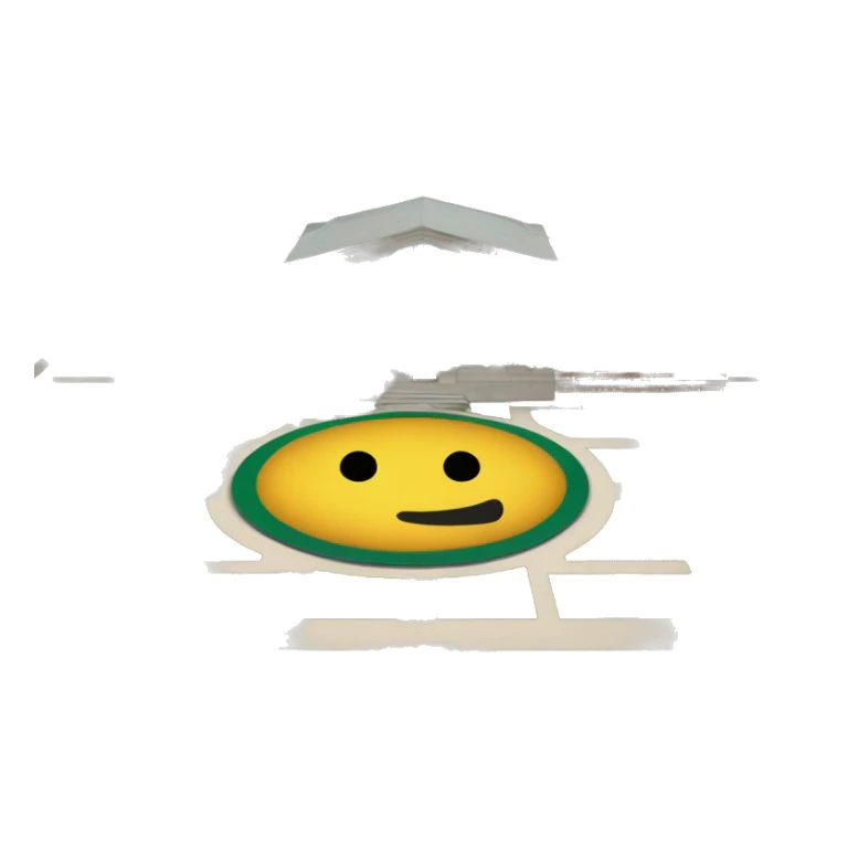 large lawn in front of college library sticker