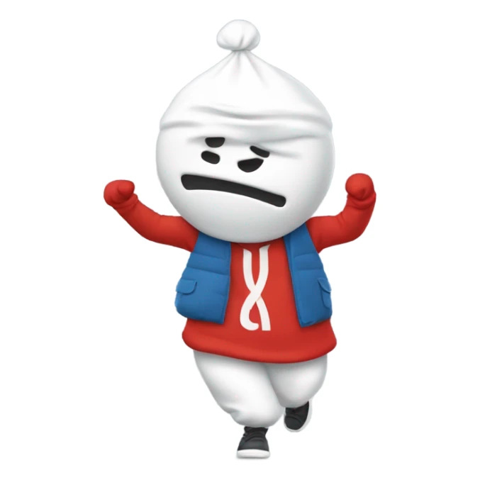Fait moi un bonhomme qui dab sticker
