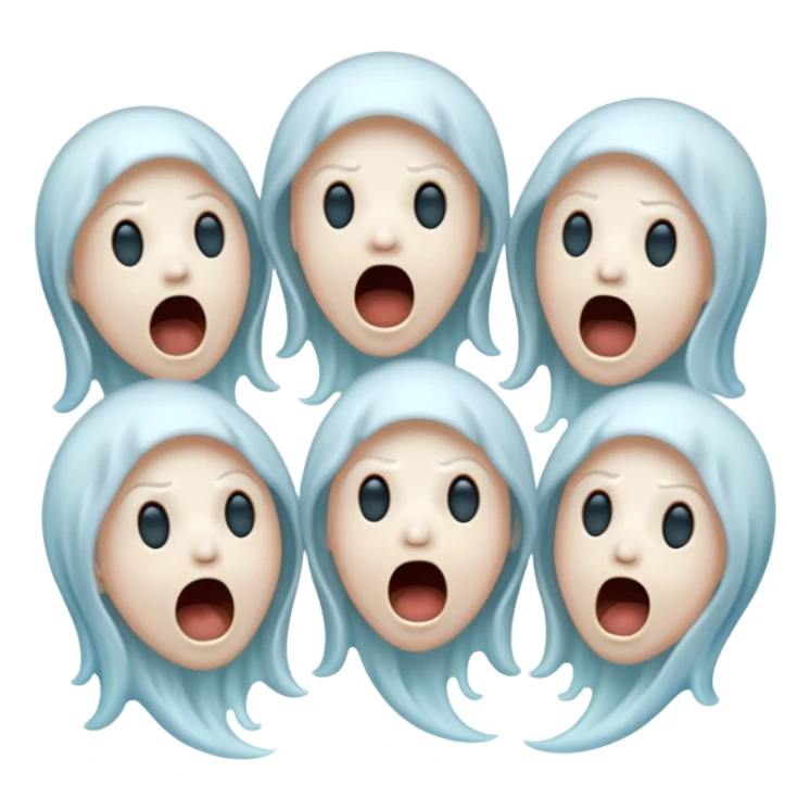 screaming souls of the ancestory sticker