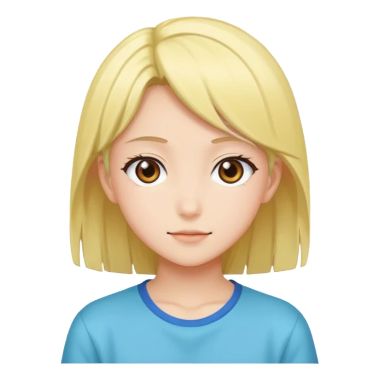 Anime character sticker