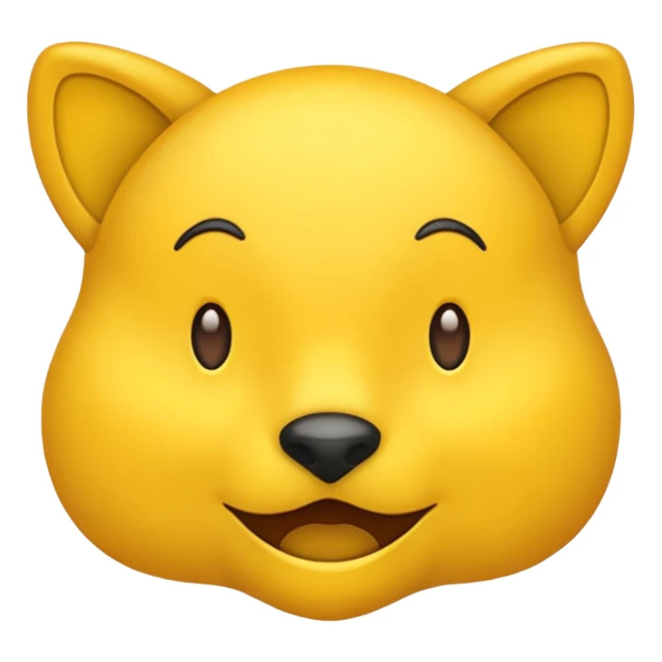 emoji yellow wild sticker