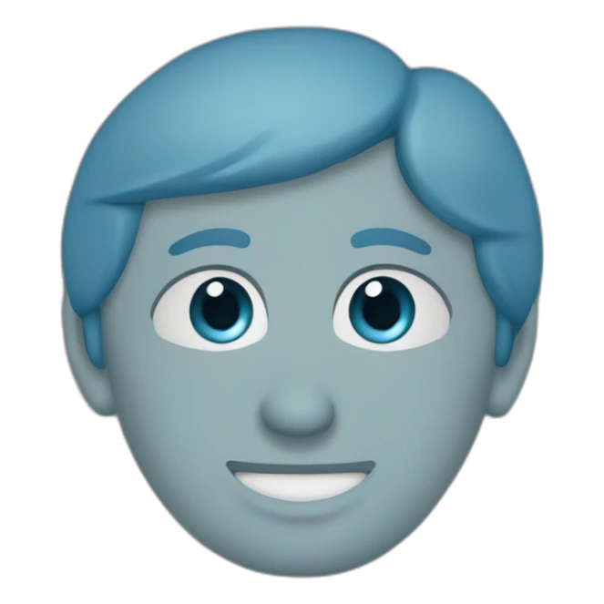 Un sirculo azul en el medio una flechita de vien sticker