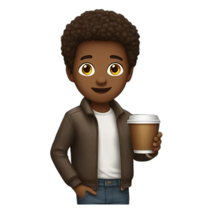boy-with-a-cup-of-coffee sticker