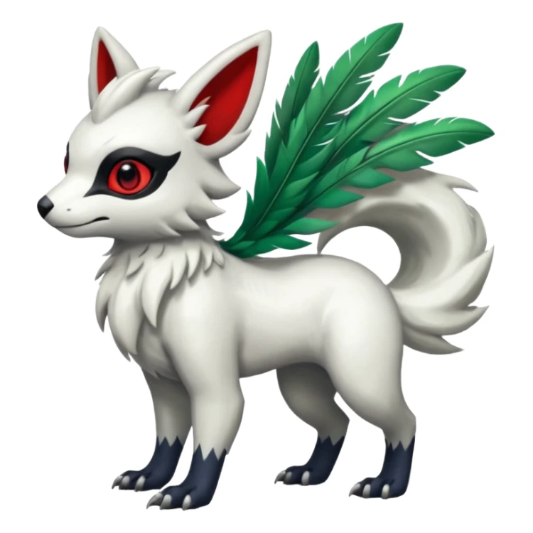 Shiny Linoone-Absol-Trico-Hybrid (Full body) sticker