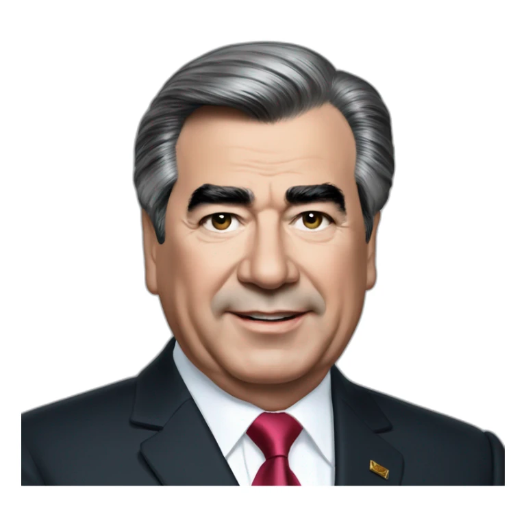 President of Tajikistan Emomali Rahmon sticker
