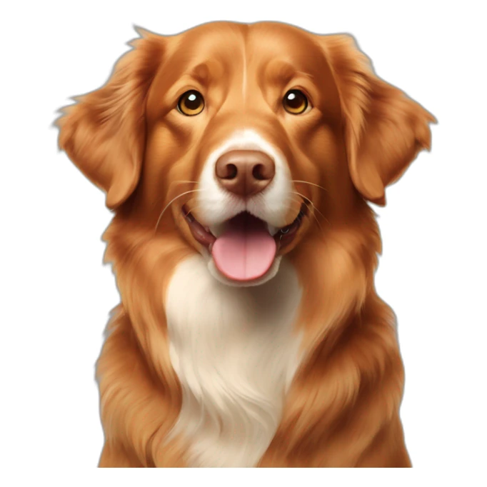 Nova Scotia duck tolling retriever sticker