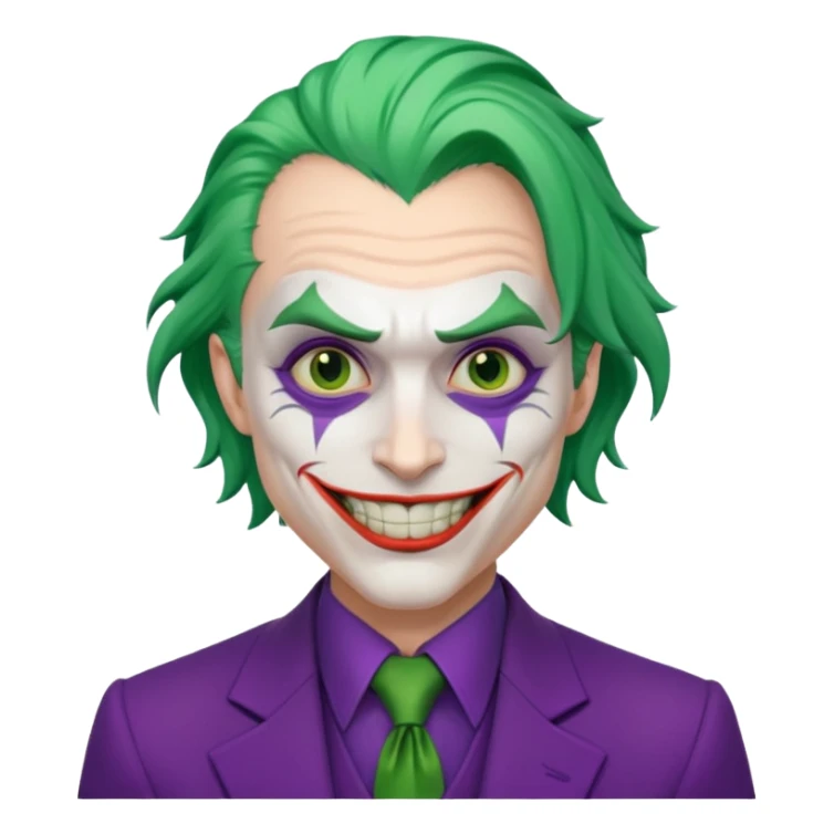 the joker from the dark knight sticker