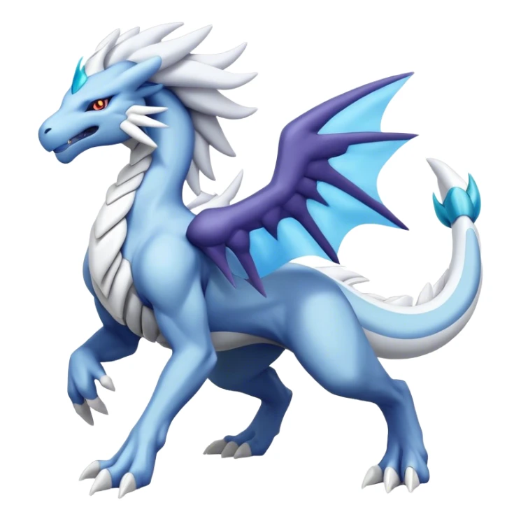 Kyurem-reshiram-suicune-hybrid, full body sticker