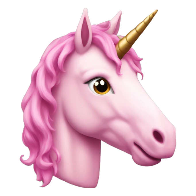 Pink unicorn  sticker