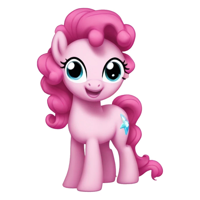 Pinkie pie pony from my little pony sticker
