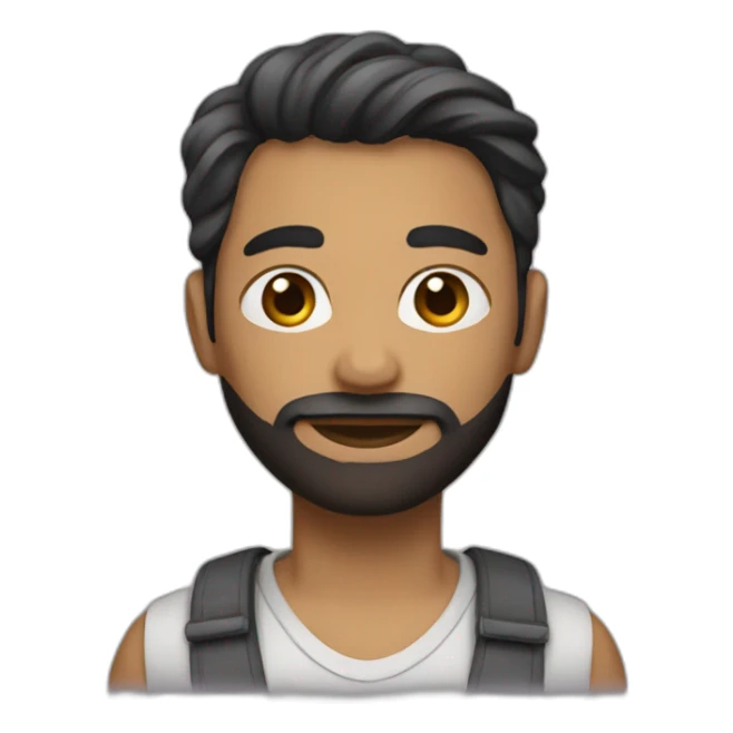 femme dans homme sticker