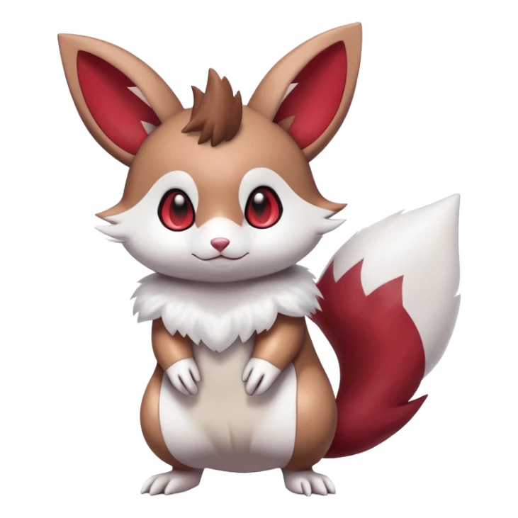 Shiny Furret-Minccino-Zangoose-Hybrid (Full body) sticker