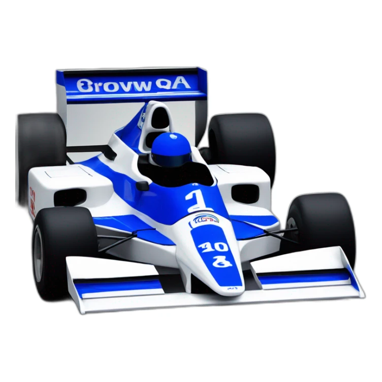 1991 tyrrell F1 car sticker